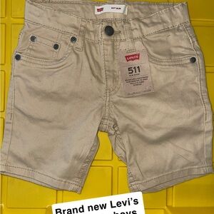 Levi's Kids Tan Shorts